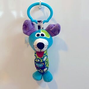 Playgro Farmyard Friends Clip and Go Puppy Rattle